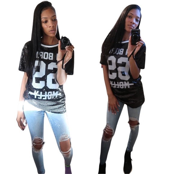 Sequined Jersey - Picture 3 of 4